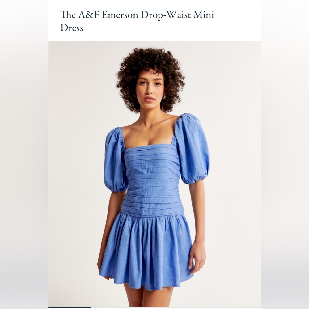 A&F Emerson Drop-Waist Mini Dress